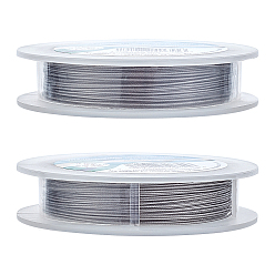 Нержавеющая Сталь Цвет Проволока для тигра, провод из нержавеющей стали, цвет нержавеющей стали, 0.5 мм, около 49.21 футов (15 м) / рулон