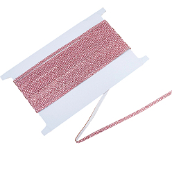 Pink 1 Bandes chromées en rouleau et autocollants de garniture de voiture en strass, décoration de voiture, rose, 5x1.5mm, 5m/rouleau