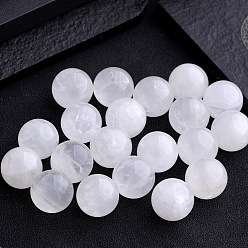 Хрусталь Натуральные кварцевые массажные камни, круглые, 16 мм