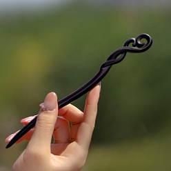 Другие Палочки для волос из черного дерева, аксессуары для волос для женщин, 200 мм