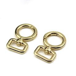Doré  Fermoirs pivotants en alliage, pour accessoires de remplacement de sangles de sac, or, 40mm