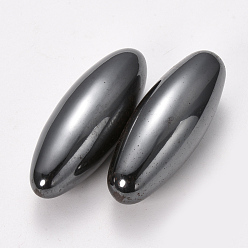 Magnetic Hematite Synthetic Magnetic Hematite Decorations, Rice, 42~44x16mm