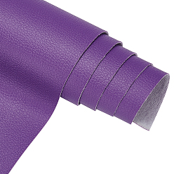 Фиолетовый Искусственная кожа пвх, аксессуары для одежды, фиолетовые, 33x0.05 см, 1.4 м / рулон.