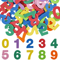 Number 2 наборы наклеек из вспененного ЭВА, клейкая наклейка для украшения своими руками, число, 25~26x12~18.5x1.5 мм