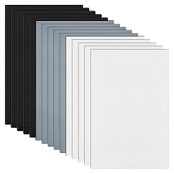 (52) Непрозрачная лаванда 15шт. 3цветные самоклеящиеся ПВХ-листы, мебель ремонт расходные материалы, прямоугольные, разноцветные, 200x130x0.5 мм, 5 шт / цвет