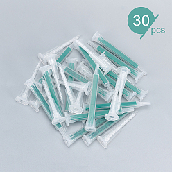 (52) Непрозрачная лаванда Пластиковые иглы для дозирования Benecreat, разноцветные, 30 шт / коробка
