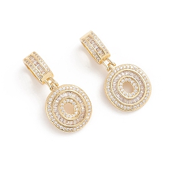 Letter O Латунные микро проложить кубического циркония подвески, долговечный, буквы, прозрачные, letter.o, 33 мм, отверстие: 6.5x9 мм, letter.o: 19.2x16x3.5 мм