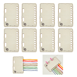 Кукурузный Шелк 10шт. МДФ-термоизоляционное одеяло многоразового использования, цветовая схема, прямоугольные, цвет колоса кукурузы, 12x7.5x0.3 см