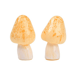 Мокасин Украшения из смолы на тему грибов, для украшения домашнего офиса, мокасин, 13x12.5x23 мм