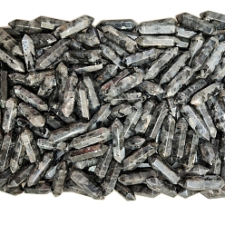 Larvikite Натуральные лечебные камни ларвикит, камень в форме пули с двойными концами, для балансировки рейки, 32x8 мм