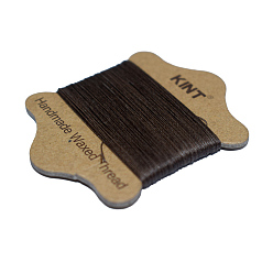 Коричневый Вощеный нейлоновый шнур, кофе, 0.65 мм, около 21.87 ярдов (20 м) / карту