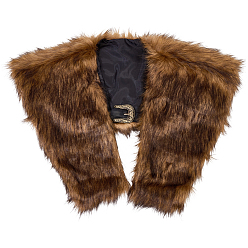 Верблюжий Шали из искусственной шерсти, с ремнями из искусственной кожи, верблюжие, 1040~1680 мм