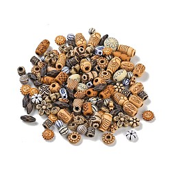 (52) Непрозрачная лаванда Непрозрачные акриловые бусины, разнообразные, разноцветные, 7.5~25x7.5~15x4~11 мм, отверстие : 1~4.5 мм, Около 1095 шт / 500 г