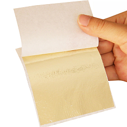 Trigo Papel aluminio, para las artes, elaboración de dorado, plaza, trigo, 78x82 mm