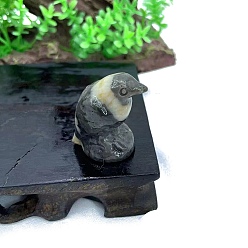 Джаспер Зебра Натуральные украшения для скульптур из яшмы зебры, для домашнего офисного стола, орел, 30 мм