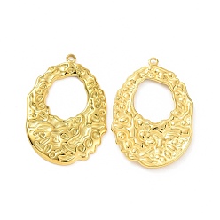 Настоящее золото 18K Ионное покрытие (ip) 304 подвески из нержавеющей стали, , очарование слезы, реальный 18 k позолоченный, 33x22x2 мм, отверстие : 1.5 мм