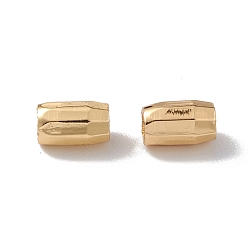 Light Gold Rack Plating Brass Beads, Long-Lasting Plated, Column, Light Gold, 5x3mm, Hole: 1.6mm