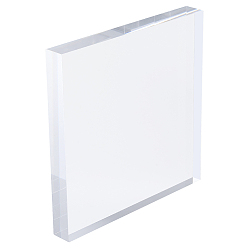 Квадрат Прозрачный акриловый реквизит для фотосъемки, для оформления фотофона, прозрачные, квадратный, 120x120x14.5 мм