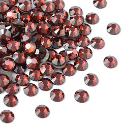 00030 251 Red Flame Камни preciosa® crystal hotfix с плоской основой, чешский хрусталь, круглый(438 11 612 шатон роза вива 12 ®), 00030 251 красное пламя, ss 8 (2.3~2.5 мм)