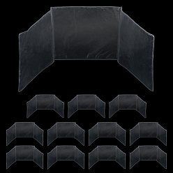 Прозрачный 12Защитный чехол для маджонга из ПВХ, прямоугольные, прозрачные, 135x483x0.5 мм