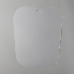 WhiteSmoke PVC Boot Shaper Form Inserts, Boots Tall Support, Random Patterns or None Pattern, Trapezoid, WhiteSmoke, 32x26x0.05cm, Hole: 20mm