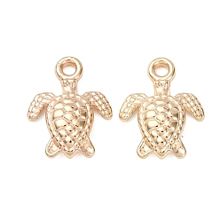 Turtle Пластмассовые подвески ccb, черепаха, 16x12.5x3.5 мм, отверстие : 1.8 мм