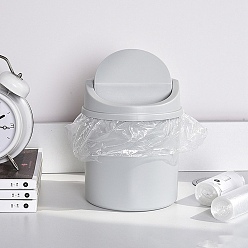 Гейнсборо Мини пластиковая столешница для мусора, для офиса и повседневных товаров, светло-серые, 130x170 мм