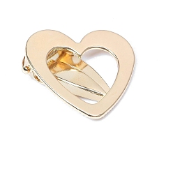 Сердце Сплав зажимами волос, аксессуары для волос для женщин и девочек, сердце, 40x41 мм