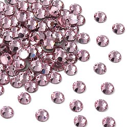 70020 Light Rose Камни preciosa® crystal hotfix с плоской основой, чешский хрусталь, круглый(438 11 612 шатон роза вива 12 ®), 70020 светло-розовый, ss 10 (2.7~2.9 мм)