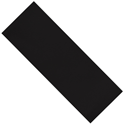 Черный 1ПК стул брезент ткань, запасные части ткани пляжного кресла, прямоугольные, чёрные, 1130~1150x430 мм