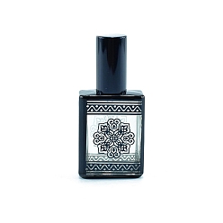 Черный Многоразовые распылители, с тонким распылителем тумана и пылезащитным колпачком, чёрные, 7.9x3.63 см, емкость: 15 мл (0.51 жидких унций)