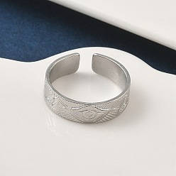 Нержавеющая Сталь Цвет 304 открытые манжеты из нержавеющей стали, цвет нержавеющей стали, 5.5 мм, регулируемый