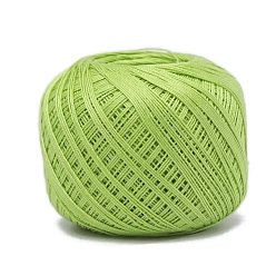 Зелено-Желтый Хлопковые волокна пряжа для вязания, для одежды шарфы свитера шали шапки, зеленый желтый, 20г/моток