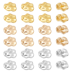 (52) Непрозрачная лаванда 24шт. 3 цвета 1-отверстие литые пуговицы на хвостовике, nuggest, разноцветные, 23~23.5x22~22.5x4.5~9 мм, отверстие : 2 мм, 8 шт / цвет