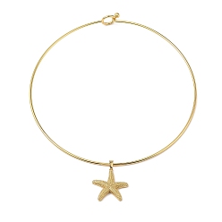 Настоящее золото 18K Латунное ожерелье с подвесками, без свинца и без кадмия, реальный 18 k позолоченный, 7-3/4 дюйм (19.7 см)