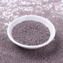 (RR3512) Прозрачный Блеск Румян Миюки круглые бусины рокайль, японский бисер, (rr 3512) прозрачный румянец, 11/0, 2x1.3 мм, Отверстие: 0.8 мм, о 1100 шт / бутылка, 10 г / бутылка