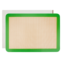 (52) Непрозрачная лаванда 2шт 2 стиль точный термоплавкий коврик, резиновые антипригарные термостойкие коврики для глажки, с многоразовыми тканевыми ковриками, прямоугольные, разноцветные, 400~420x295~300x0.1~0.7 мм, 1 шт / стиль