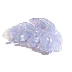 чертополох Заколки-коготь из листовой ацетат целлюлозы, аксессуары для волос для женщин и девочек, чертополох, 90x50 мм