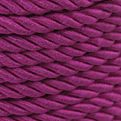 Magenta Twisted Nylon Thread, Magenta, 5mm, about 18~19yards/roll(16.4m~17.3m/roll)
