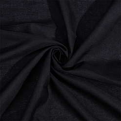 Черный 2м поликоттоновая ткань, для аксессуаров для рукоделия, чёрные, 1500x0.2 мм
