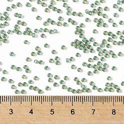(308) Translucent Opal Picasso TOHO Round Seed Beads, Japanese Seed Beads, (308) Translucent Opal Picasso, 11/0, 2.2mm, Hole: 0.8mm, about 5555pcs/50g