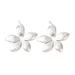 Нержавеющая Сталь Цвет 304 подвески из нержавеющей стали, , не тускнеет, цвет нержавеющей стали, 32.5x32.5x3 мм, отверстие : 1.8 мм