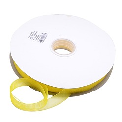 Светло-хаки Полиэстер органза лента, светлый хаки, 1/2 дюйм (13 мм), 200 ярдов / рулон (182.88 м / рулон)