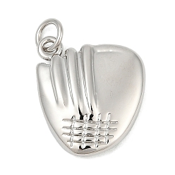 Платина Латунные подвески, скамейка с подвесками в виде сердечек, с целью перехода в кольце, без кадмия и без свинца, стойки покрытие, долговечный, платина, 19x16x3 мм, отверстие : 3.2 мм