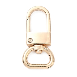 Light Gold Застежками сплава поворотные, золотой свет, 48x23x6 мм, отверстие : 15.5x8.5 мм