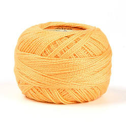 Золотистый Плетеный полиэфирный корд, для изготовления ювелирных изделий, круглые, золотые, 0.5~1 мм, около 63~64 м / рулон, 10 рулонов / набор