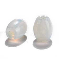 Opalite Opalite European Beads, Large Hole Beads, Barrel, 15~17x12~13.5mm, Hole: 4.5~5mm