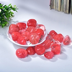 Стеклянный Камень Арбуза Арбузный камень стеклянные рухнувшие камни, энергетические минералы, драгоценные камни, украшение дома, 20~30 мм