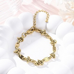 Настоящее золото 14K 304 цепочки из нержавеющей стали для кофейных зерен для мужчин и женщин, реальный 14 k позолоченный, 6-7/8 дюйм (17.6 см)