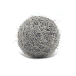Светло-серый Шерстяные войлочные шарики, Pom Pom шары, для декоративных украшений diy, светло-серый, 20 мм